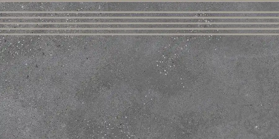 RAKO BETONICO schodovka 30x60 cm, mat, černá Akce