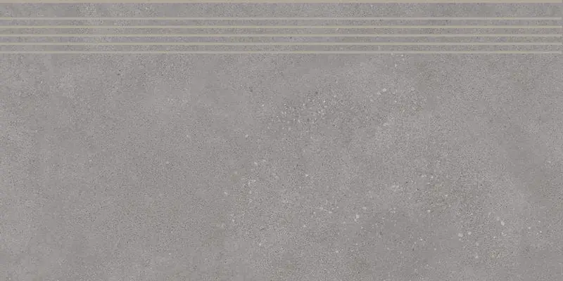 Nová Kolekce RAKO BETONICO schodovka 40x80 cm, mat, šedá