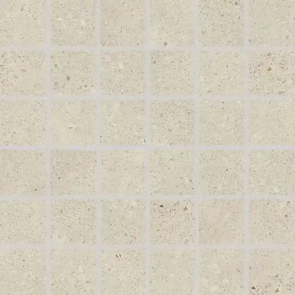 Cenově Výhodný RAKO PIAZZETTA mozaika 30x30(5x5) cm, lepená na síti, mat, béžová