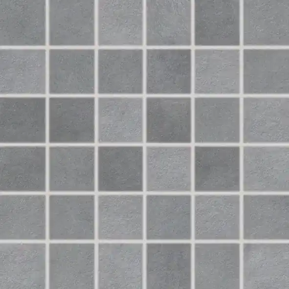 RAKO EXTRA mozaika 30x30(5x5) cm, lepená na síti, mat reliéf, tmavě šedá Cenově Výhodný