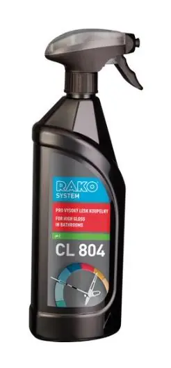 Nejlepší Cena RAKO SYSTEM CL 804 čisticí prostředek pro vysoký lesk koupelny 750 ml, žlutá