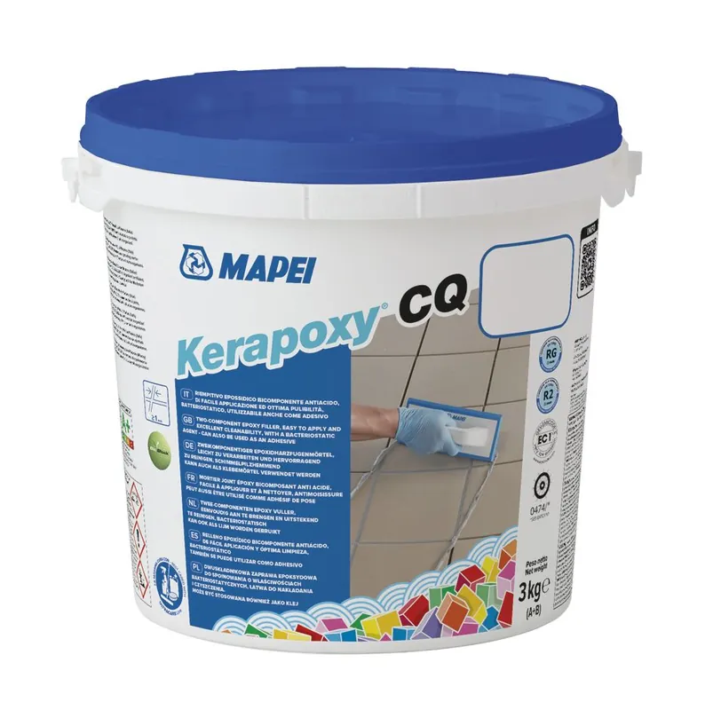 MAPEI KERAPOXY CQ epoxidová spárovací hmota 3 kg, bílá Výhodná Nabídka