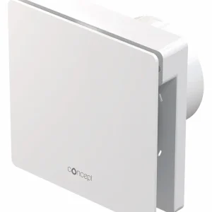 CONCEPT SILENZIO 100 VK N axiální ventilátor 100 mm, nástěnný/stropní, s časovačem Časově Omezené