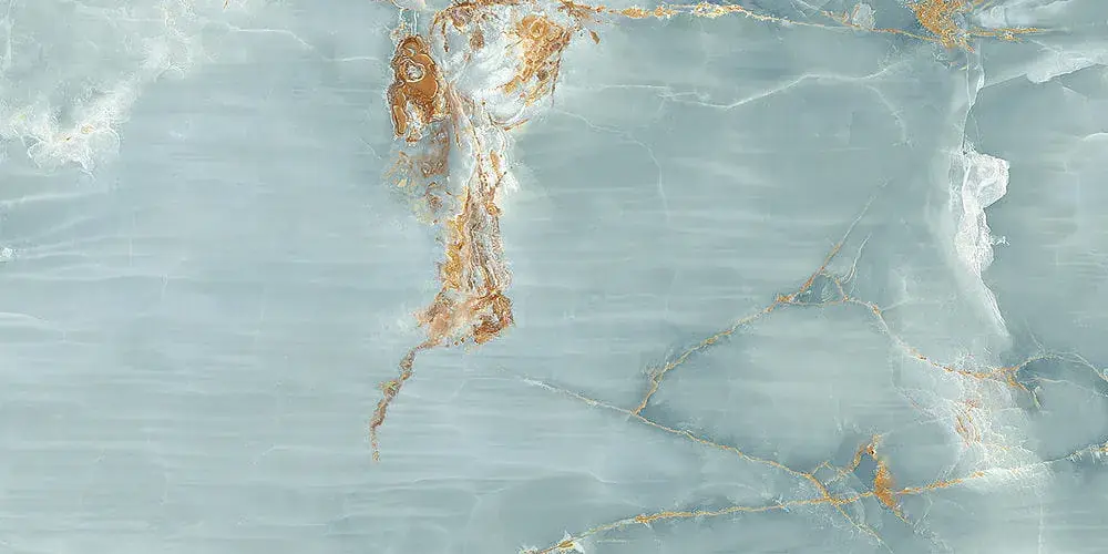 IMOLA THE ROOM dlažba 60x120 cm, lesk, onyx aqua blue gold Akční Nabídka