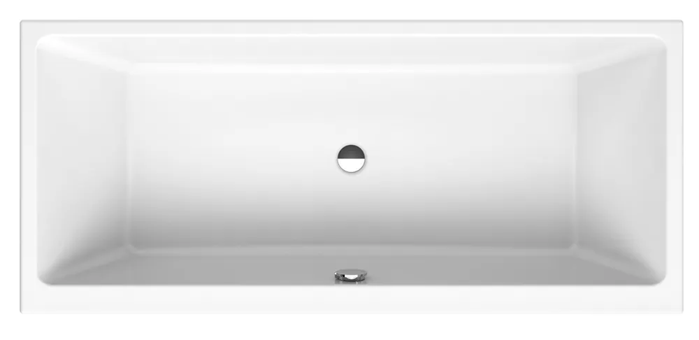 Horká Nabídka CONCEPT 200 NEW vana 180x80 cm, pro 2 osoby, bez nožiček, akrylát