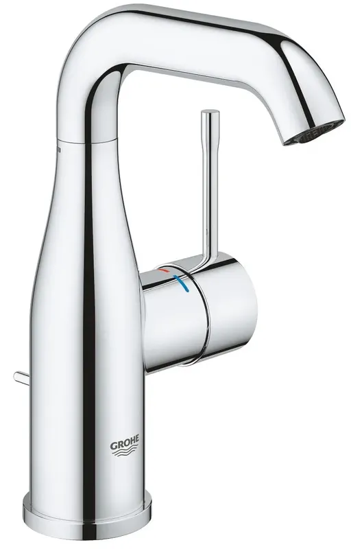 GROHE ESSENCE NEW umyvadlová stojánková baterie, s odtokovou soupravou, chrom Omezená Nabídka