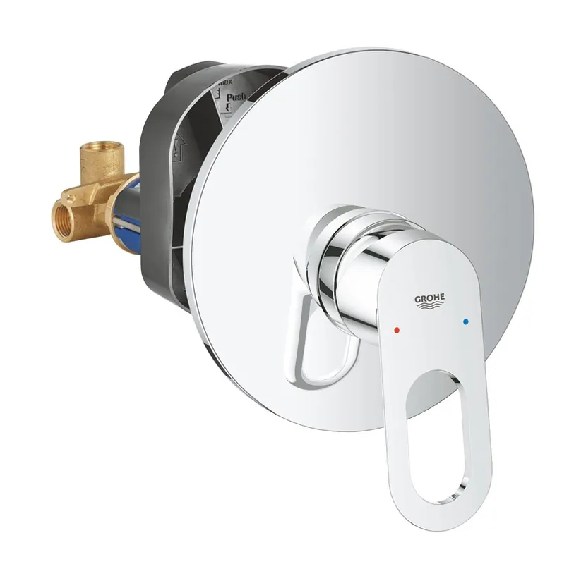 Levný GROHE BAULOOP sprchová podomítková baterie, s tělesem, chrom