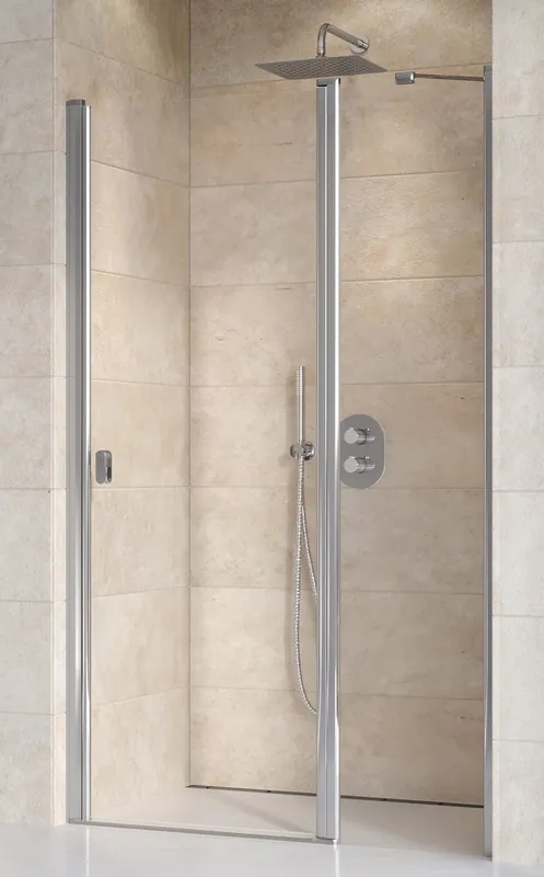 Ověřený RAVAK CHROME CSD2 120 sprchové dveře 120x195 cm, lítací, lesk/sklo transparent