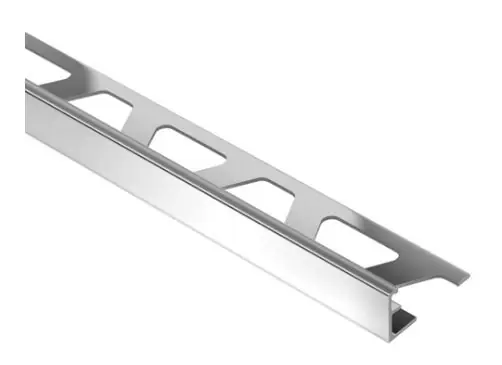 SCHLÜTER SYSTEMS SCHIENE A 80 ACG ukončovací profil 8mm, 2500mm, elox hliník-lesklý chrom Akční Cena