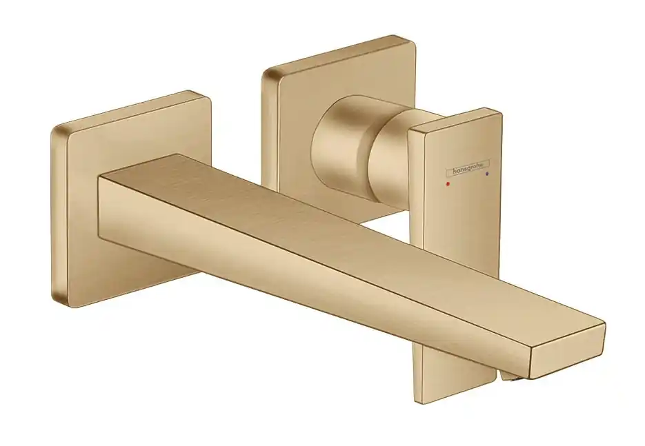 HANSGROHE METROPOL umyvadlová podomítková baterie, s odtokovou soupravou, EcoSmart, kartáčovaný bronz Tovární Cena