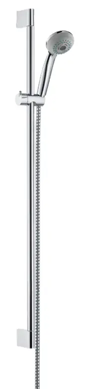 HANSGROHE CROMETTA 85 VARIO 2JET sprchová souprava 3-dílná, ruční sprcha pr. 85 mm, 2 proudy, tyč, hadice, chrom Akční Cena