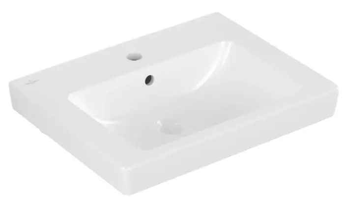 Expresní Doručení VILLEROY & BOCH SUBWAY 2.0 umyvadlo 55 cm, s otvorem pro baterii a přepadem, alpská bílá