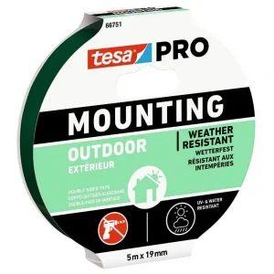 Levný TESA PRO MOUNTING OUTDOOR lepicí páska 19mm, 5m, šedá