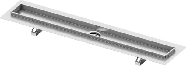Pouze Dnes TECE DRAINLINE sprchový žlab 700 mm, do prostoru, bez odtoku, bez roštu, nerez ocel