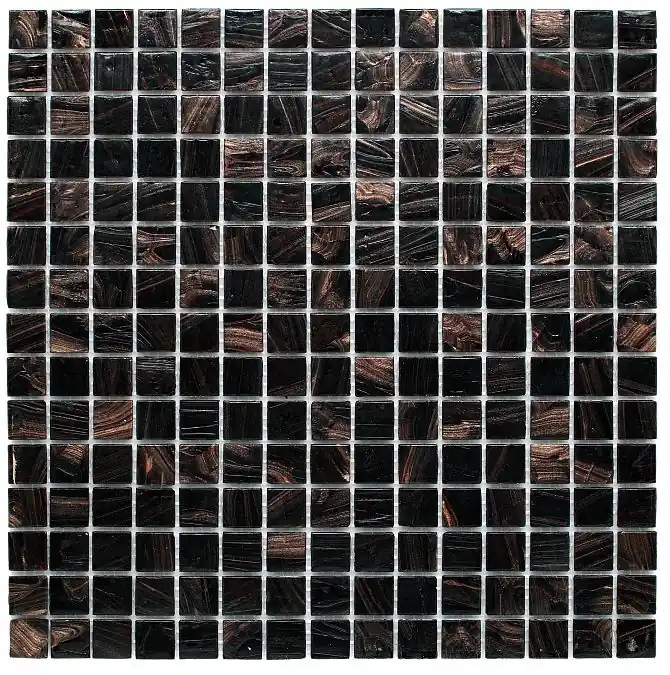 Nejprodávanější DUNIN JADE mozaika 32,7x32,7(2x2)cm, lesk, black/gold
