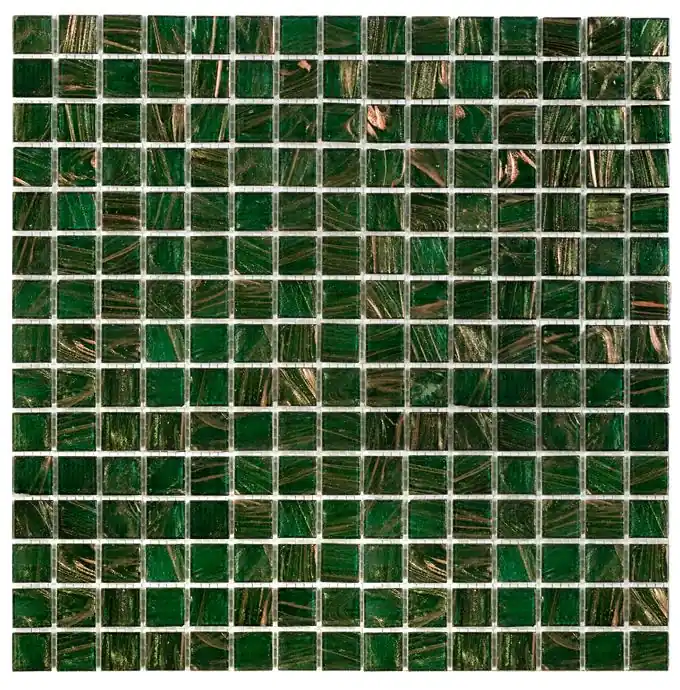 Finální Výprodej DUNIN JADE mozaika 32,7x32,7(2x2)cm, lesk, green