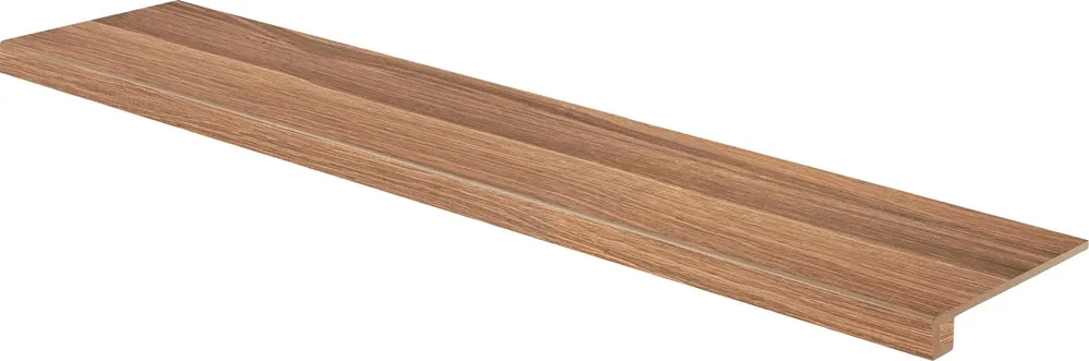 Nová Kolekce RAKO BOARD schodovka 30x120 cm, mat, hnědá