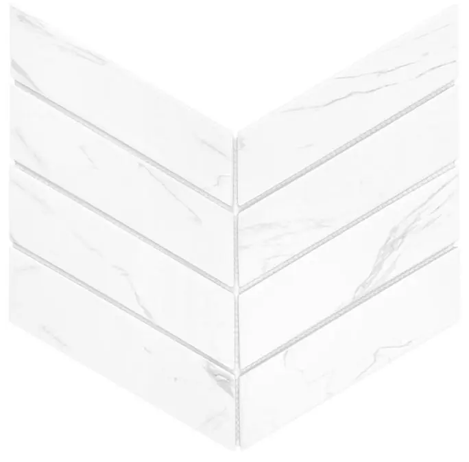 DUNIN ROYAL mozaika 31,8x22,4(18x5,2)cm, mat, carrara Originální