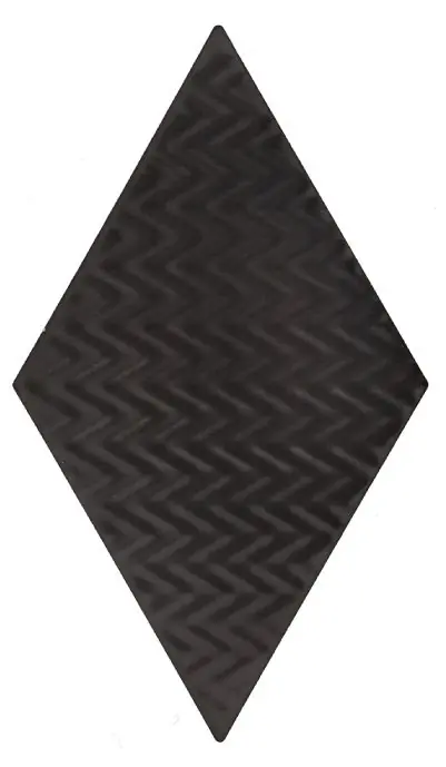 Víkendová Akce DUNIN ROMBIC obklad 11,5x20cm, mat, black