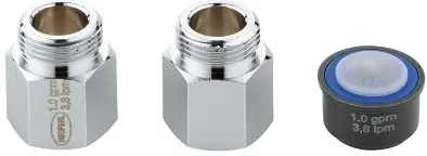 Aktuální GROHE perlátor M24x1 a M22x1, vnější závit, ECO, chrom