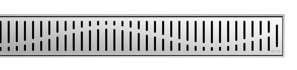 ACO SHOWERDRAIN C, C+ perforovaný rošt WAVE 678 mm, nerez ocel Nejlepší Volba