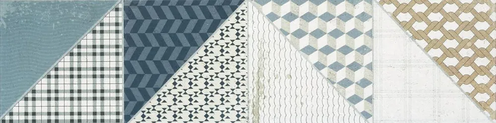Pouze Dnes RAKO DECO dekor 15x60 cm, mat, vícebarevná
