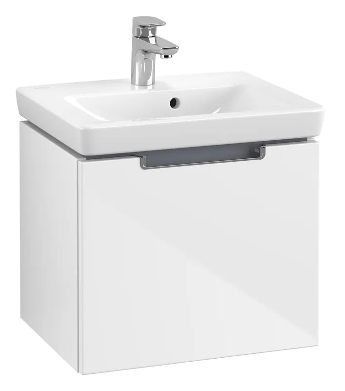 Akce VILLEROY & BOCH SUBWAY 2.0 skříňka pod umyvadlo 58,7x45,4x42 cm, 1 zásuvka, Glossy White