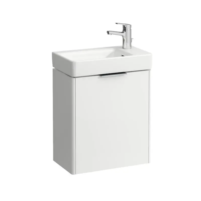 LAUFEN BASE skříňka pod umývátko 46x26,7x51,5 cm, 1 dvířka, panty vpravo, matná bílá Akční Cena