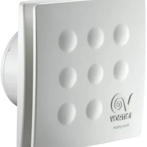 Expresní Doručení VORTICE PUNTO FOUR MFO 120/5" axiální ventilátor 120 mm, nástěnný/stropní, se zpětnou klapkou