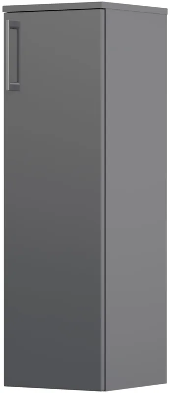 Nejlepší Volba CONCEPT 250 nízká skříňka 30x32x98 cm, 1 dvířka, lesklá antracit