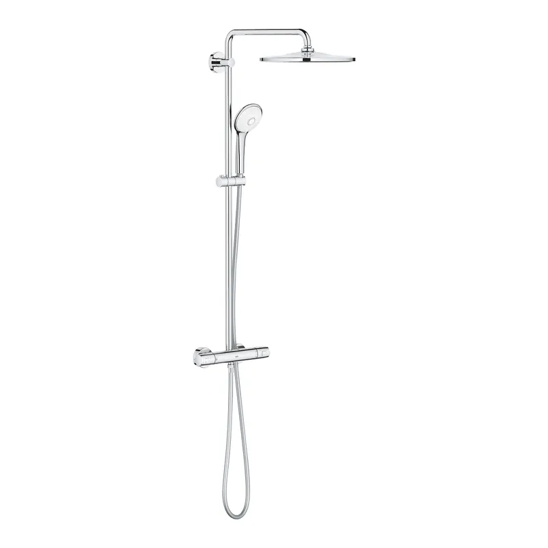 GROHE EUPHORIA SYSTEM 310 sprchový set s termostatickou baterií, horní sprcha, ruční sprcha se 3 proudy, tyč, hadice, chrom Cenová Bomba