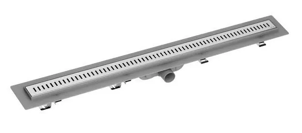 RAVAK ZEBRA sprchový žlab 750 mm, do prostoru, boční odtok DN 40, rošt, plast/nerez ocel Expresní Doručení