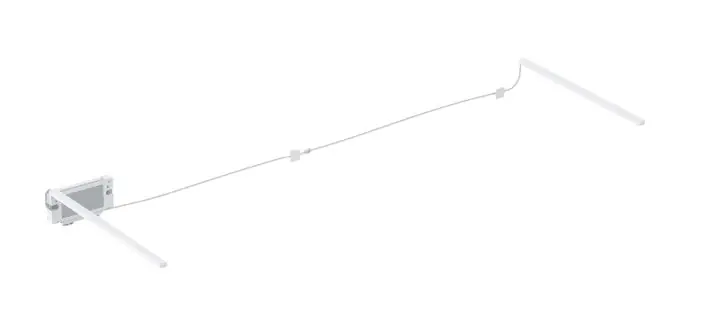 Nízká Cena GEBERIT LED světelné lišty pro zásuvku, 3500 K, 350 mm