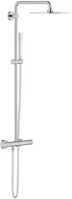 GROHE EUPHORIA SYSTEM 230 sprchový set s termostatickou baterií, horní sprcha, ruční sprcha, tyč, hadice, chrom Rychlé Dodání