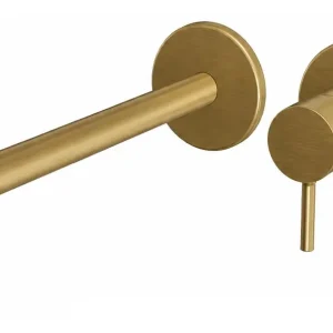 Akce CONCEPT 300 ROUND umyvadlová podomítková baterie, PVD, brushed gold brass