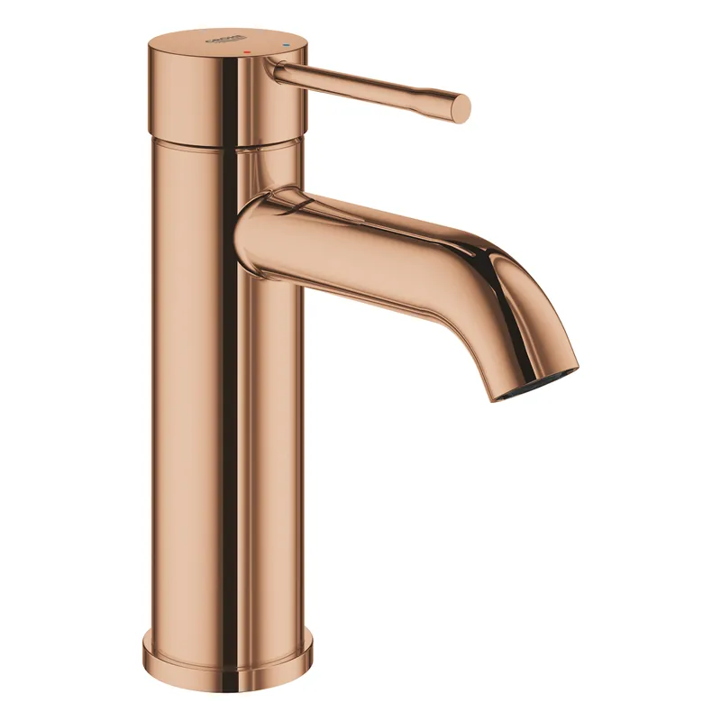 Cenově Výhodný GROHE ESSENCE NEW umyvadlová stojánková baterie, Water Saving, warm sunset