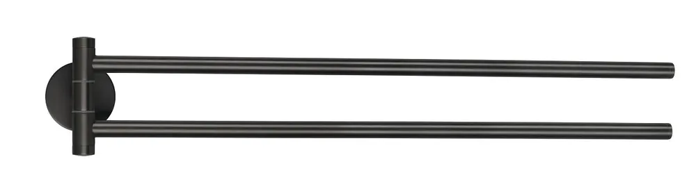 Akční Nabídka TESA MOON GRAPHITE držák ručníků 456 mm, dvojramenný, otočný, grafit