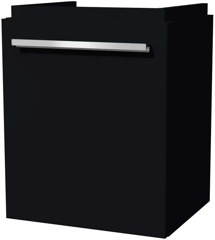 Ověřený VILLEROY & BOCH VERITY DESIGN 2.0 skříňka pod umývátko 43,5x36,2x54 cm, 1 dvířka, panty vlevo, Black Matt