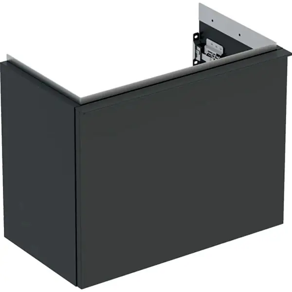 GEBERIT ICON skříňka pod umývátko 52x30,7x41,5 cm, 1 zásuvka, matná lávová Dokud Zásoby Vydrží