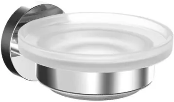 Značkový CONCEPT 200 mýdlenka, nástěnná, sklo, chrom