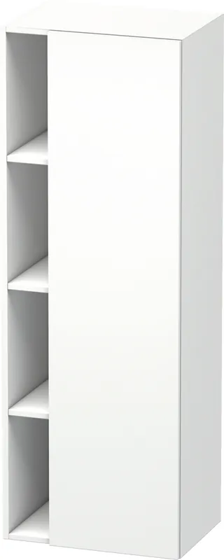 Objednat Nyní DURAVIT DURASTYLE nízká skříňka 50x36x140 cm, 1 dvířka, 3 police, panty vpravo, matná bílá