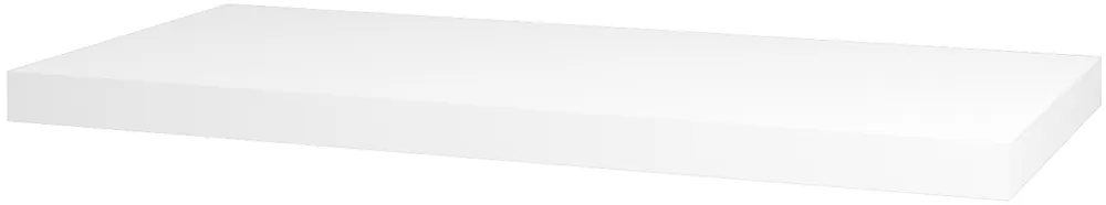 DŘEVOJAS DPU CS II deska pod umyvadlo 100x50x4,8 cm, bílá vysoký lesk Poslední Šance