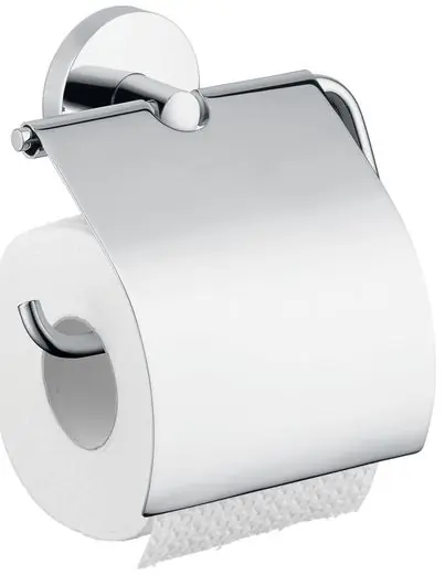HANSGROHE LOGIS držák toaletního papíru s krytem, nástěnný, chrom Koupit Online