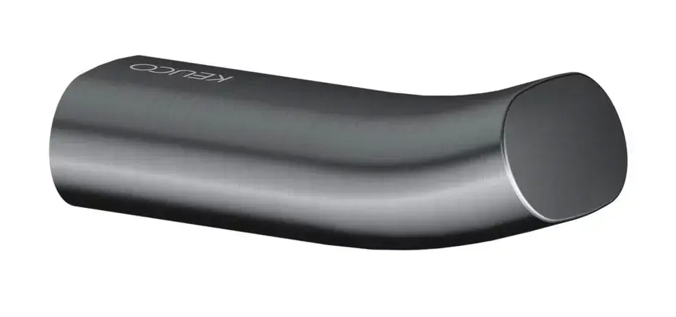 Rychlé Dodání KEUCO EDITION 400 háček na ručník, broušený černý chrom