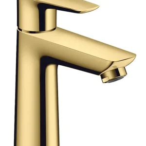 Expresní Doručení HANSGROHE TALIS E umyvadlová stojánková baterie, CoolStart, EcoSmart, leštěný vzhled zlata