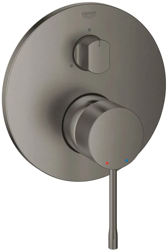 Zlevněný GROHE ESSENCE NEW podomítková baterie, pro 3 spotřebiče, kartáčovaný hard graphite