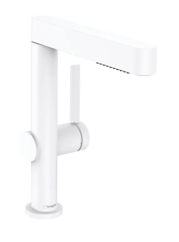 HANSGROHE FINORIS umyvadlová stojánková baterie, s vytahovací sprškou a odtokovou soupravou, EcoSmart, matná bílá Odeslání Ihned