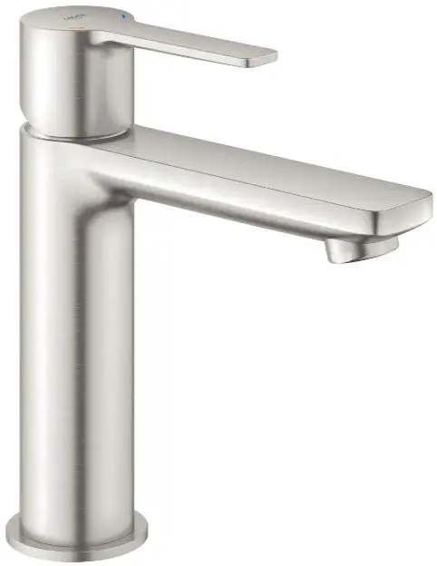 GROHE LINEARE umyvadlová stojánková baterie, s odtokovou soupravou, supersteel Dokud Zásoby Vydrží