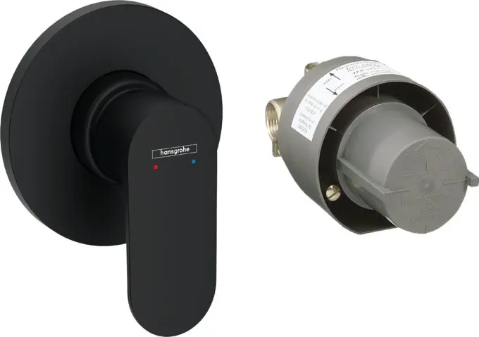 Nakupujte Hned HANSGROHE REBRIS S sprchová podomítková baterie, s tělesem, matná černá
