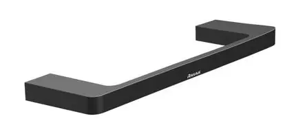 Oblíbený RAVAK 10° BLACK TD 300.20 držák ručníku 250 mm, matná černá